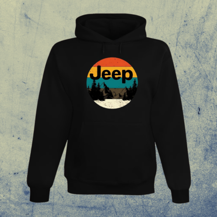 Hoodie Jeep Retro
