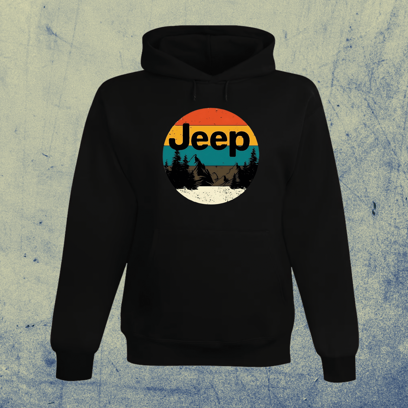 HoodienoirJeepretro_ M-L-XL-XXL - 54.99$