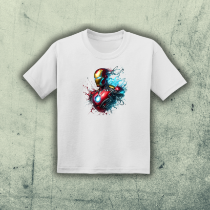 T-shirt Enfant Iron man Splash