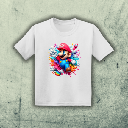T-shirt Enfant Mario Splash