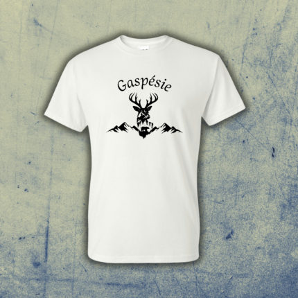 T-shirt Gaspésie Chevreuil