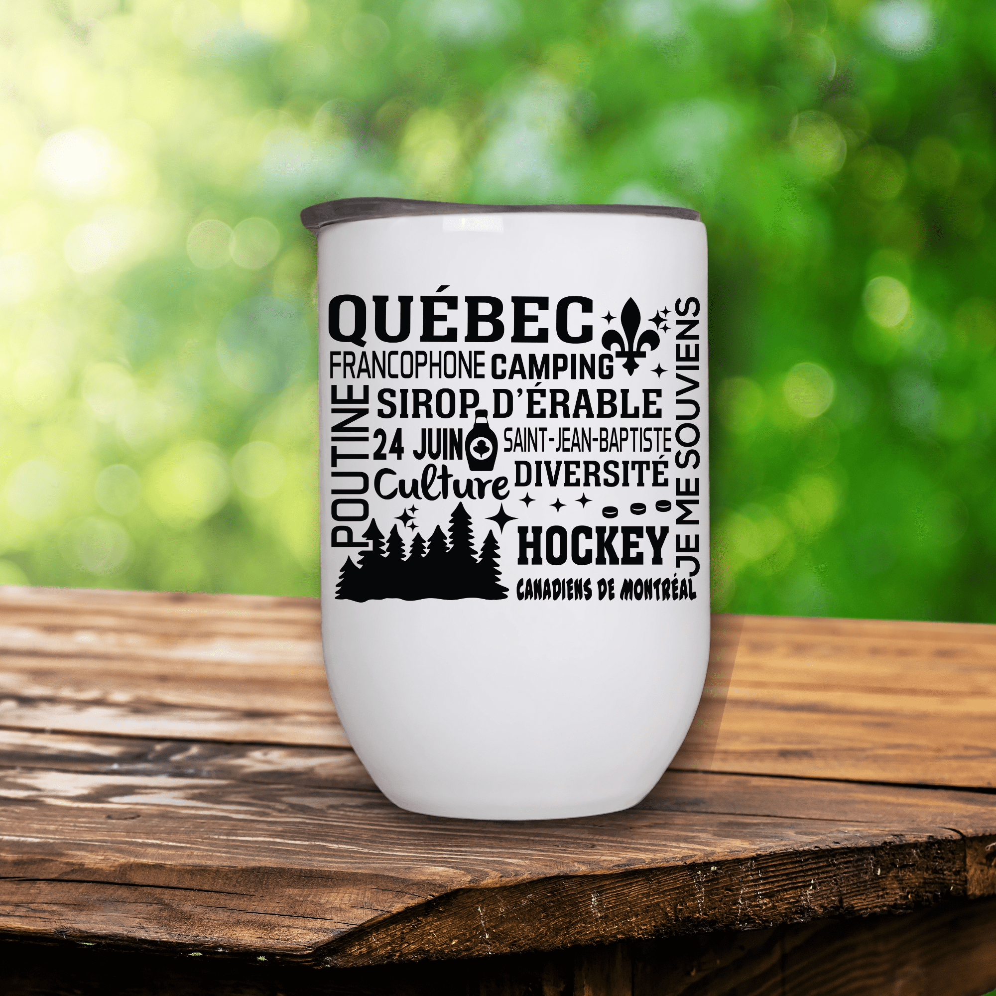 verre vin Québec